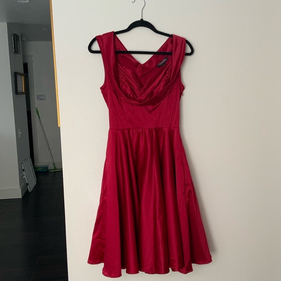 Trashy Diva Red Honey Swing Dress - Picture 2 of 7